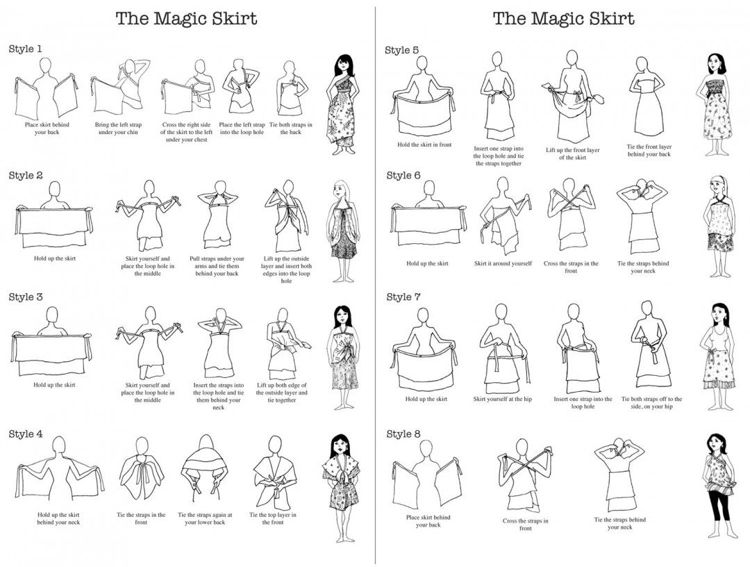 How to wear How to wear the Magic Skirt by Jedzebel pg 2