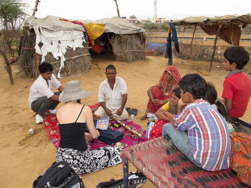 Rakesh family original squatter compound